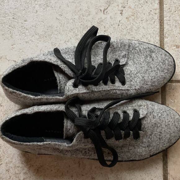 NATORI KNIT SNEAKERS Heather Gray - Picture 5 of 16